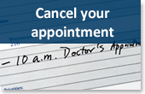 Cancel your appointment